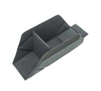 Uqezagpa Bolsa organizada para cámara con forro suave, compartimentos protectores ajustables, diseño compacto y plegable, bolsa de inserción flexible para cámara, práctica funda de poliéster