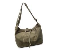 Uqezagpa Bolso bandolera de gran capacidad para mujer, para ir al trabajo, ir de compras, de lona, Green
