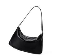 Uqezagpa Bolso cruzado coreano de piel sintética suave para las axilas, elegante, simple, para mujer, uso casual, simple bolso de arquitecto, Black