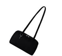 Uqezagpa Bolso cruzado para mujer, bolso espacioso moderno de tablero de ajedrez, bolsa de compras de accesorios casuales de inspiración retro, Black