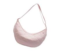 Uqezagpa Bolso de hombro ligero de nailon con diseños acolchados, correa ajustable para viajeros y estudiantes, elegante accesorio de ropa de calle, a, One Size