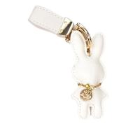 Uqezagpa Bolso de piel de conejo de moda, accesorio contemporáneo de piel de conejos, accesorio colgante para bolsa de eventos casuales o sociales, talla única, como se describe, como se describe