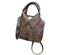 Uqezagpa Bolsos cruzados para mujer, bolso cruzado pequeño de cuero con asa superior, bolso de hombro de moda, bolso de hombro de moda, a