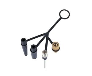 Uqezagpa Bombas de suelo de mano para bicicletas, adaptadores de boquilla, compuerta de aire, portátil, inflable, 4 accesorios, puerta, portátil, inflable