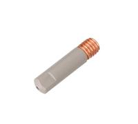 Uqezagpa Boquilla de soldadura conductiva revestida M6 x 25 mm, punta de cobre para pistolas de antorcha de soldadura 15AK