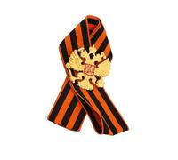 Uqezagpa Broche de doble cabeza para medallas, cinta, broche de solapa de moda para coleccionistas históricos
