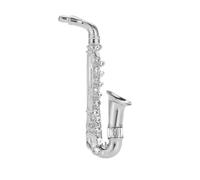 Uqezagpa Broche de solapa vintage para saxofón, broche para mujer, broche francés, elegante, Size Approx.6x4.2cm2.36x1.65inch, Zinc