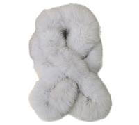 Uqezagpa Bufanda de felpa para mujer con diseño cruzado, suave y cálido para invierno, para viajes diarios y viajes de ocio, bufanda de felpa de 10 colores con diseño cruzado ligero para el cuello