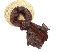 Uqezagpa Bufanda larga de tela transpirable para primavera y otoño, calentador de cuello ajustable para actividades al aire libre e interiores, bufanda unisex, U, Talla única