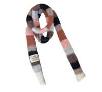 Uqezagpa bufanda para mujer, bufanda de rayas de bloques de color, bufanda suave y cómoda, bufanda de cuello para otoño e invierno cómoda, 1, 10*180CM