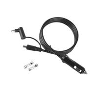Uqezagpa Cable adaptador multifuncional de carga rápida para vehículo, adecuado para la mayoría de dispositivos, cable de carga de coche de construcción