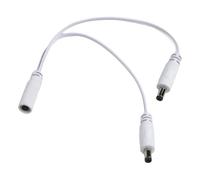 Uqezagpa Cable de extensión de alimentación macho hembra de 5,5 x 2,1 mm, cable de extensión macho hembra, barriles de alimentación