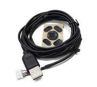 Uqezagpa Cable USB para mouse y patas de ratón, piezas de repuesto para mouse G102 Gaming Mouse G102