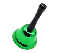 Uqezagpa Campanas de mano de metal de tono transparente para decoraciones de temporada, reuniones familiares y festivales, eventos, decoraciones de fiesta