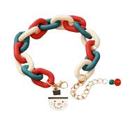 Uqezagpa Campanas de Navidad de moda, muñeco de nieve, copo de nieve, alce, accesorio de vacaciones, cómodo accesorio hecho a mano, regalo de eventos de temporada para mujeres, talla única, como se