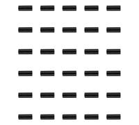 Uqezagpa Casquillos de cable de freno de ciclo mecanizados de precisión, casquillos de mezcla de aluminio, para un cambio suave y una desaceleración consistente, cabezales de extremo de cable de ciclo