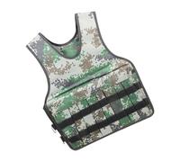 Uqezagpa Chaleco de entrenamiento de ventilación avanzada, seguro y modificable, potente tela universitaria para entrenamiento de fuerza HIIT, rutinas de acondicionamiento de fuerza, modificable