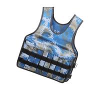 Uqezagpa Chaleco de entrenamiento de ventilación avanzada, seguro y modificable, potente tela universitaria para entrenamiento HIIT para correr, fuerza, acondicionamiento, rutinas, modificable