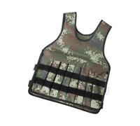 Uqezagpa Chaleco de entrenamiento de ventilación avanzada, seguro y modificable, potente tela universitaria para entrenamiento de fuerza HIIT, rutinas de acondicionamiento de fuerza, modificable