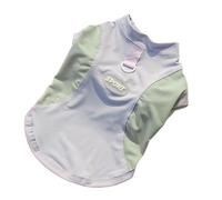 Uqezagpa Chaleco de perro para refrescar ropa transpirable para razas de varios tamaños, ropa de seda de hielo para actividades al aire libre chaleco de perro