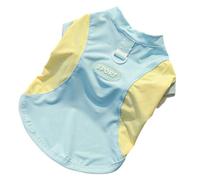 Uqezagpa Chaleco de perro para refrescar ropa transpirable para razas de varios tamaños, ropa de seda de hielo para actividades al aire libre chaleco de perro