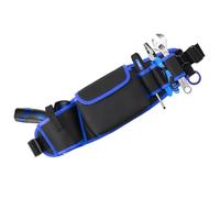 Uqezagpa Cinturón multifuncional portátil de tela Oxford con bolsillos, organizadores de almacenamiento de herramientas de jardinería