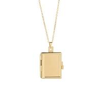 Uqezagpa Collar cuadrado de moda de latón resistente, accesorio de joyería portátil para mujeres y niñas a diario, Height 2.6cm* Width 2.3cm, Cobre, No es una piedra preciosa
