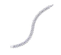 Uqezagpa Collar multiusos de circonita dorada/plateada para mujer, mejora los estilos y el encanto con materiales de latón resistente, 41cm, Cobre, No es una piedra preciosa