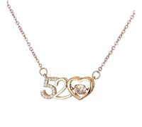 Uqezagpa Collar simple con colgante de corazón hueco, joyería de cuello de corazón, textura plateada para pareja joven o cercana, Length 455cm, Plata, No es una piedra preciosa