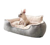 Uqezagpa Cómodo nido para perros, almohadilla de perro de moda, tipo pesado, nidos para mascotas, accesorio para mascotas para un fácil mantenimiento, ropa de cama de lujo