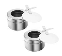 Uqezagpa Compacts Alcohols - Quemadores de estufas de alcohol, anillos cortavientos para viajes y emergencias, uso portátil para exteriores