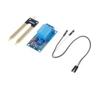 Uqezagpa Conjunto de transductores de detección de humedad del suelo para automatización de jardinería compatible con tableros, componente de control de riego inteligente