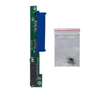 Uqezagpa Convertidores SerialATA para 310 312 330 MicroSATA 7+6 macho a SATA 7+15 hembra adaptador SerialATA convertidores