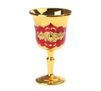 Uqezagpa Copas de vino europeas retro para bebidas, copas de champán, copas de cóctel de metal, para decoración del hogar, copas de champán