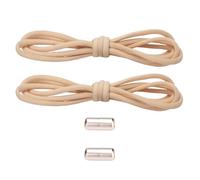 Uqezagpa Cordones elásticos creativos con metal para poner y quitar fácilmente, adecuados para estudiantes y oficinas, Color diez, 105cm