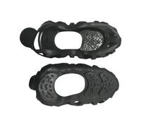 Uqezagpa Crampones antideslizantes con agarre de hielo, nieve, ruta, camping, deportes al aire libre, caminar, tracciones, zapatos de hielo, pinchos universales