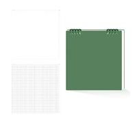 Uqezagpa Cuaderno recargable, planificador para notas, planes, mapa mental, diario, 120 páginas