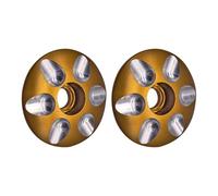 Uqezagpa Cubierta de auriculares de bicicleta de alta durabilidad, tapa de perno mecanizado, caja de dirección para bicicleta, resistente a la bicicleta