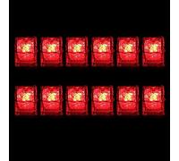 Uqezagpa Cubos para bebidas, luces para beber, 7 luces LED coloridas, impermeables, luces de hielo, para fiestas que cambian de color, intermitentes, cubo recargable para cambiar de color
