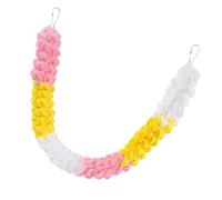 Uqezagpa Cuerda de escalada de algodón para mascotas pequeñas, lavable, para jaula, animales vivos, juguete colgante participativo