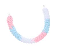 Uqezagpa Cuerda de escalada de algodón para mascotas pequeñas, lavable, para jaula, animales vivos, juguete colgante participativo