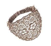 Uqezagpa Diadema con diseño de flores para mujer, elegante diadema antideslizante, tocado para bailes de máscaras