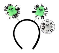 Uqezagpa Diadema de murciélago fluorescente ajustable que mejora tu Halloween con esta diadema de murciélago accesorio único