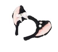 Uqezagpa Diademas de orejas de animales, tocado de fiesta de Halloween, bonito aro para el pelo para cosplay y fiesta