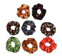 Uqezagpa Diademas elásticas para el pelo con estampado de Halloween para mujeres adultas, estilo punk, con temática de festivales, para ocasiones formales y casuales