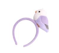 Uqezagpa Diademas para el pelo para muñecas, accesorios para fotos de Halloween, anime, diademas divertidas para festivales de música, festivales, diadema de pájaros