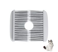 Uqezagpa Dispositivo de aseo de arena de bajo mantenimiento, cerdas flexibles, eliminación automática del cabello, fácil de limpiar, cerdas suaves, peluquero de mascotas
