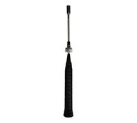 Uqezagpa Dispositivo de entrenamiento de bádminton portátil profesional para entrenamiento de bádminton, mango ergonómico, herramienta de práctica de balanceo, comentarios de sonido, guía de práctica