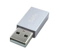 Uqezagpa El robusto bloqueo de datos USB garantiza una carga estable de 5 V/3 A y adaptador de amplia compatibilidad del dispositivo, bloqueador de datos USB
