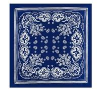 Uqezagpa Elegante bufanda de poliéster para mujer, 70 x 70 cm, pañuelo cuadrado suave con bloqueo de color, para uso diario y viajes, bufanda cuadrada suave, C, Talla única